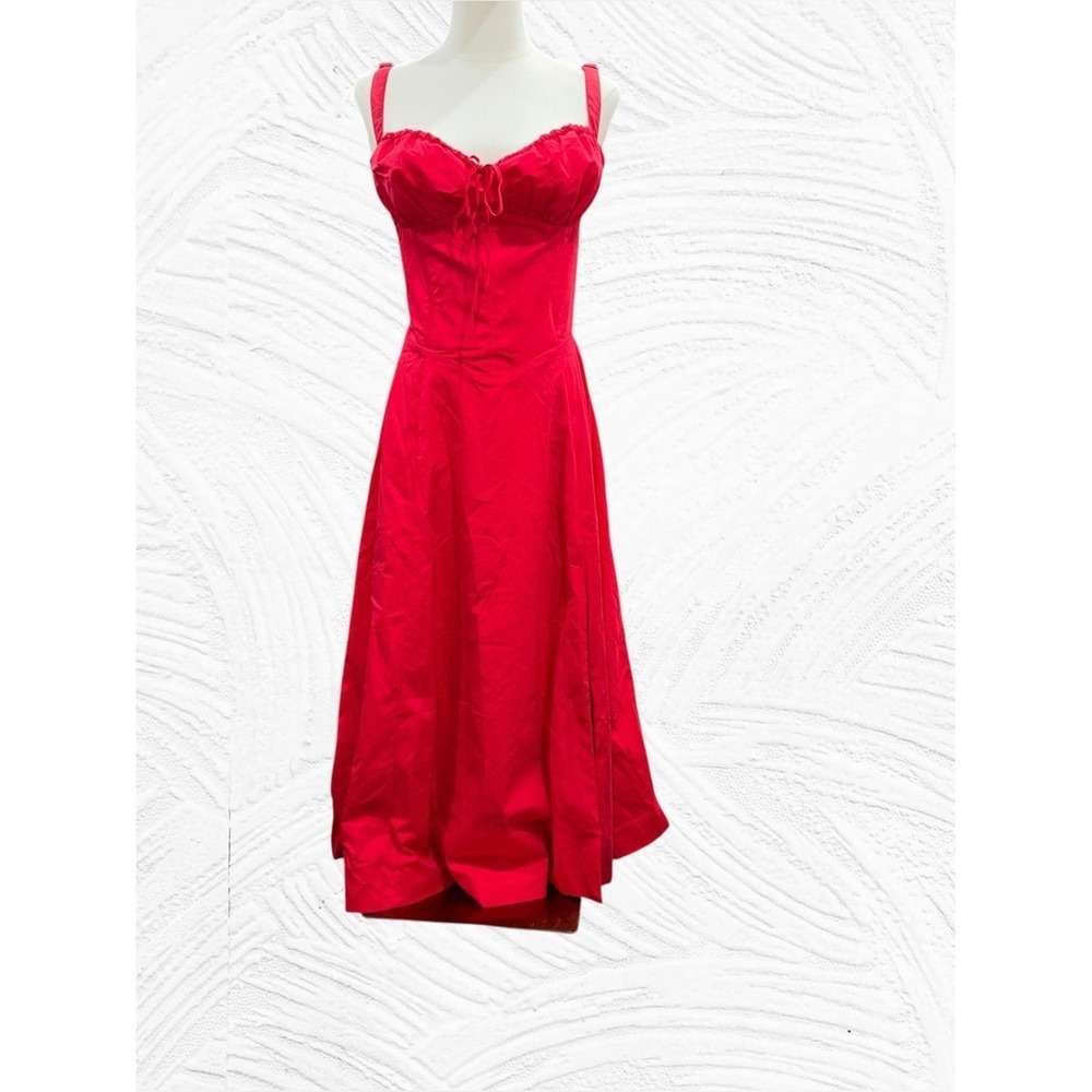 House of CB Carmen Red Rose Bustier Sundress NEW Large+ (Plus) Wedding WhimsGoth